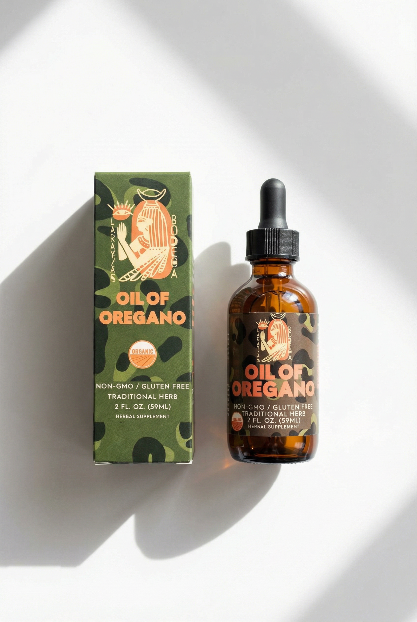 Oil of oregano drops