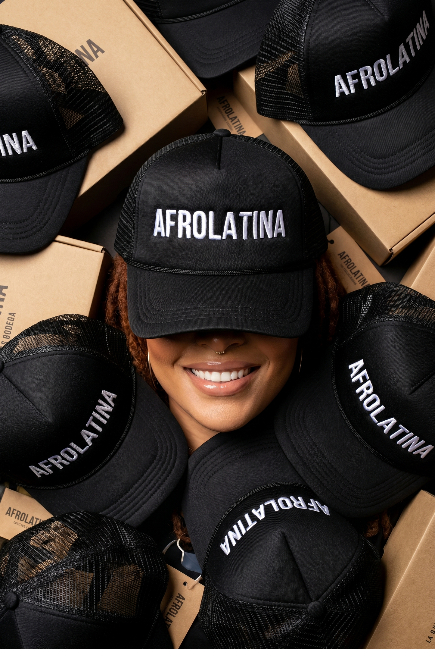 Afro-Latina Trucker Hat