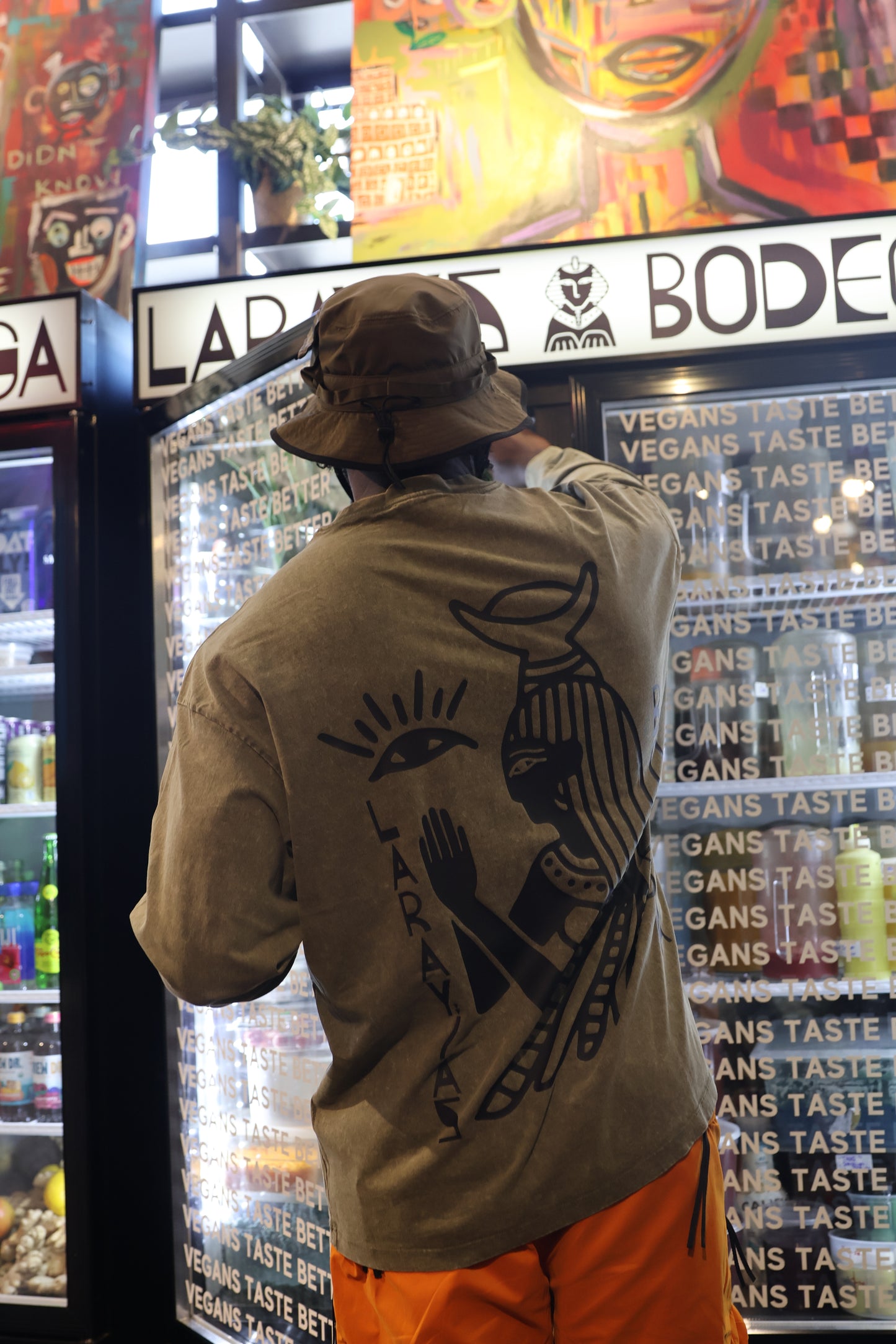 Isis Long Sleeve Tee in Oil of Oregano