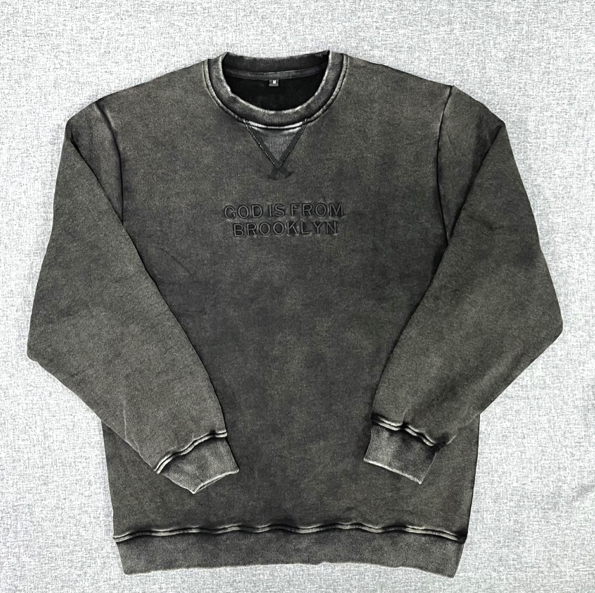 God is from Brooklyn Crewneck