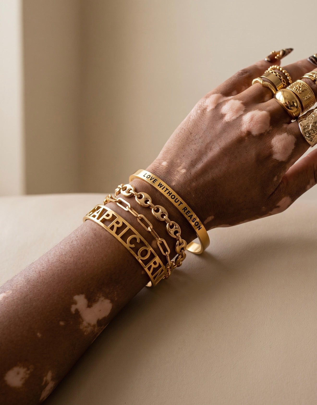 ZODIAC BANGLE in GOLD