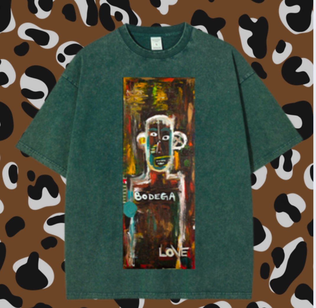 Bodega Boy Vintage Tee in Green Curry