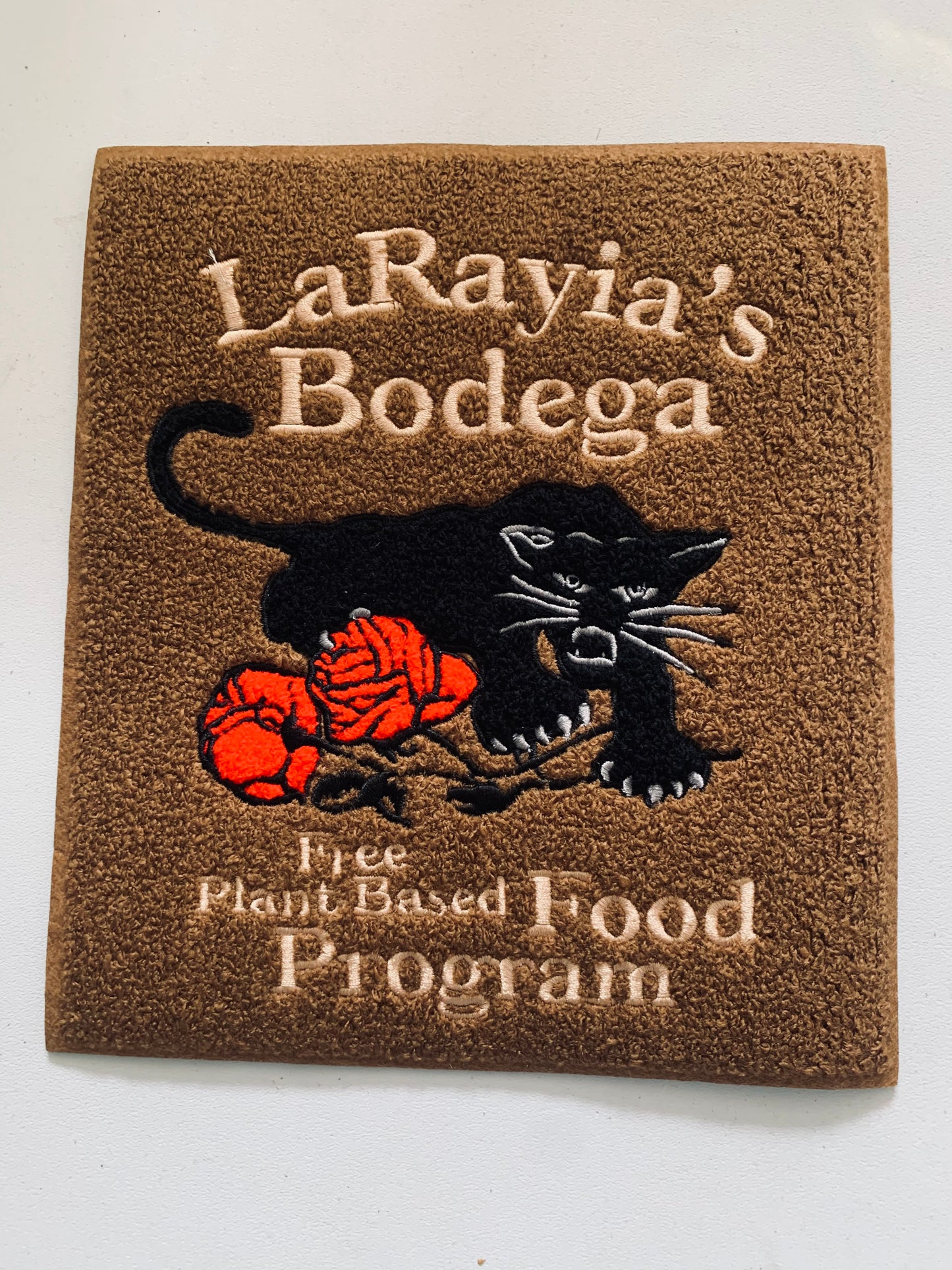 Ode to the Black Panthers chenille Patch