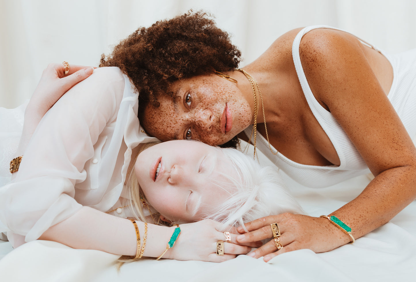 Teal Crystal Cuff Bracelet