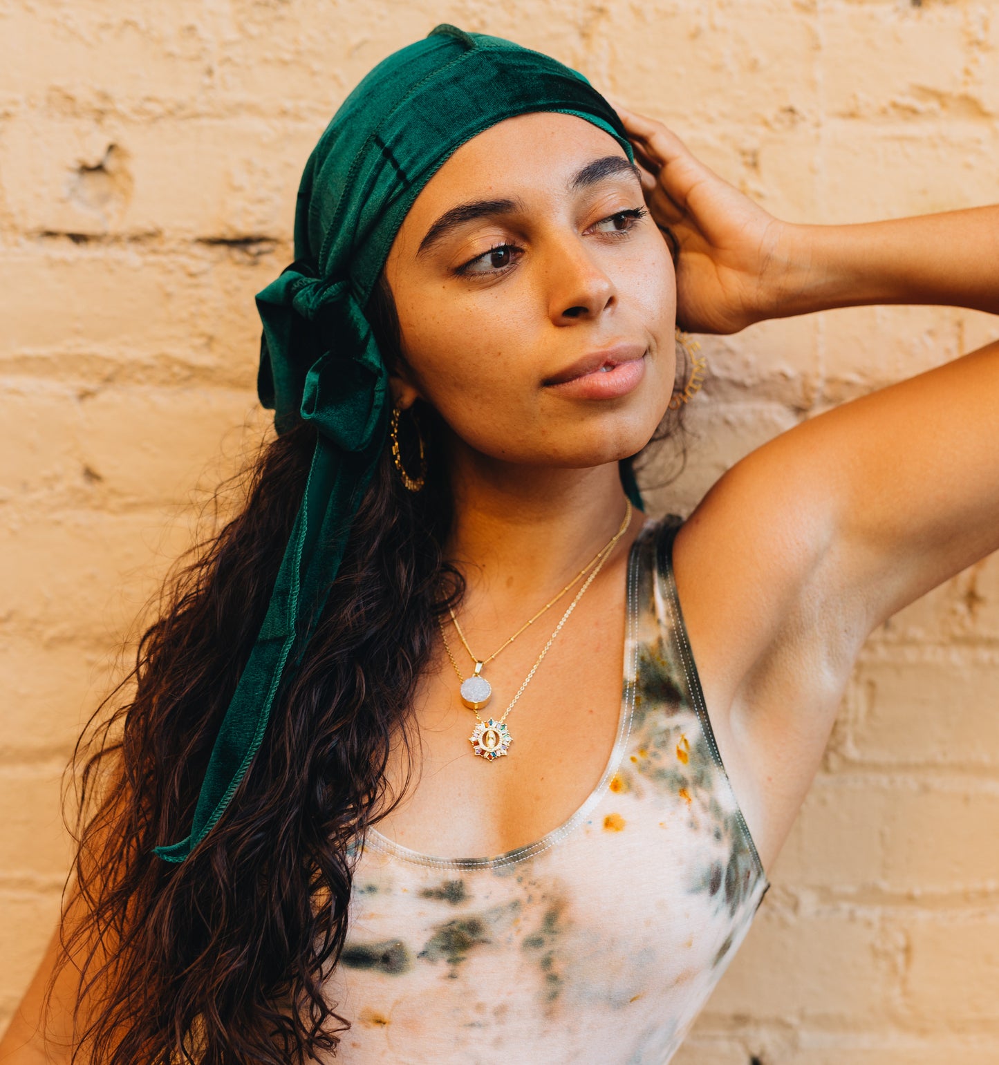 Virgin Mary Chakra Necklace