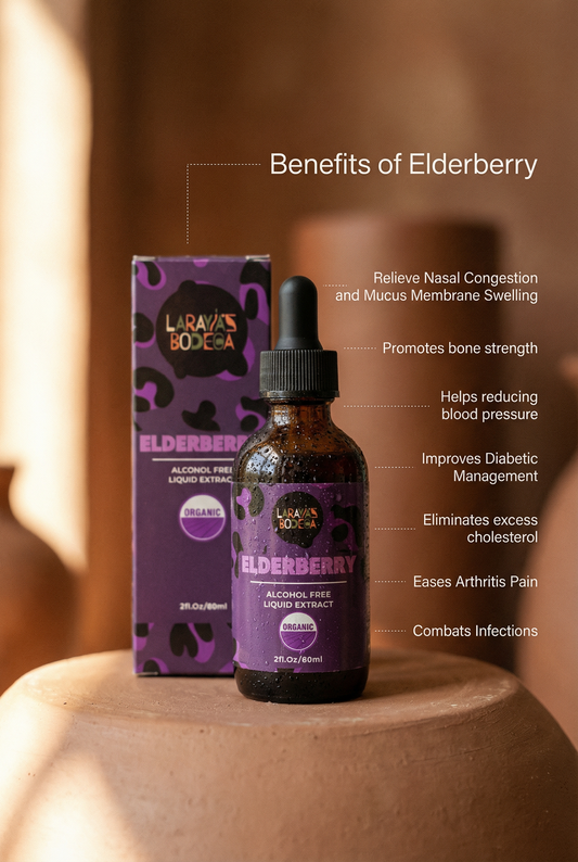 Elderberry drops
