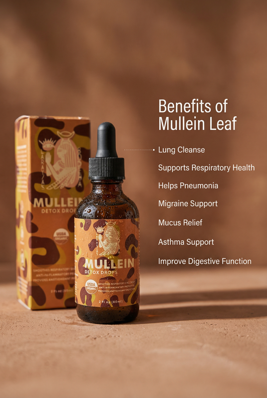 Mullein detox drops