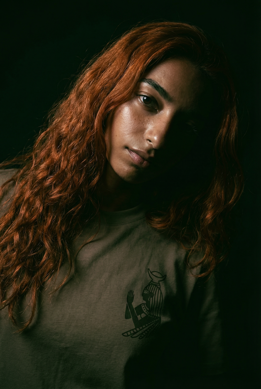 Isis short sleeve tee in garden sage