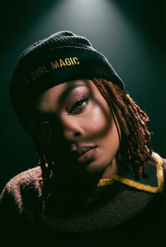 Black girl magic beanie