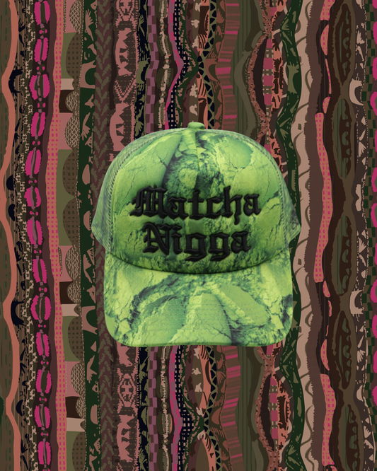 Matcha nigga trucker hat