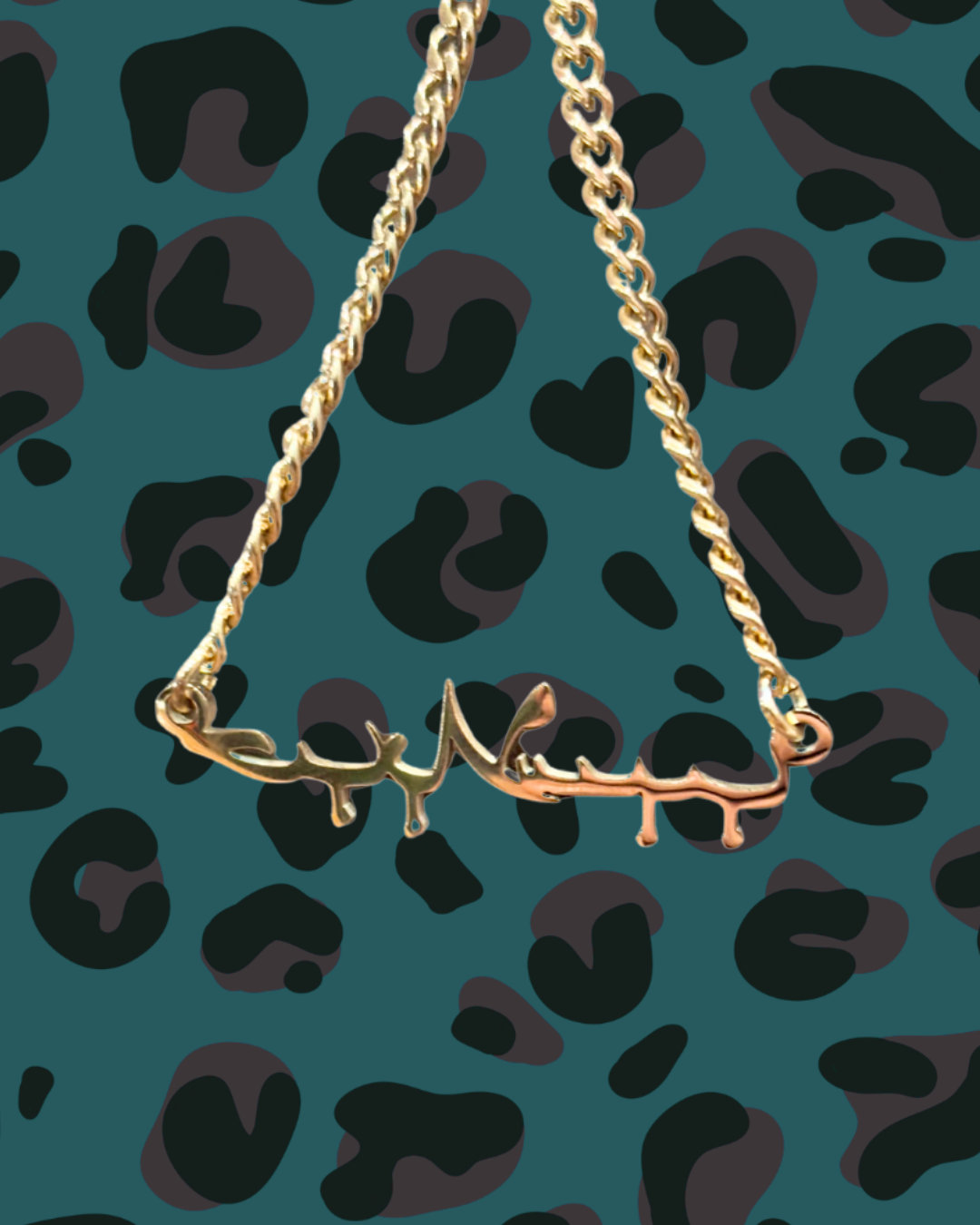 Love Without Reason in Arabic necklace