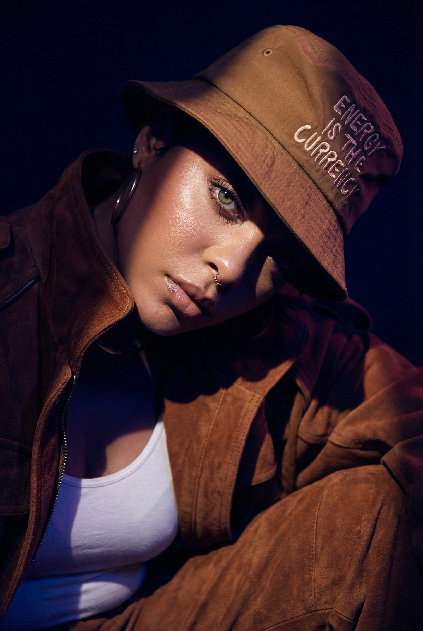 Energy is the Currency Bucket Hat