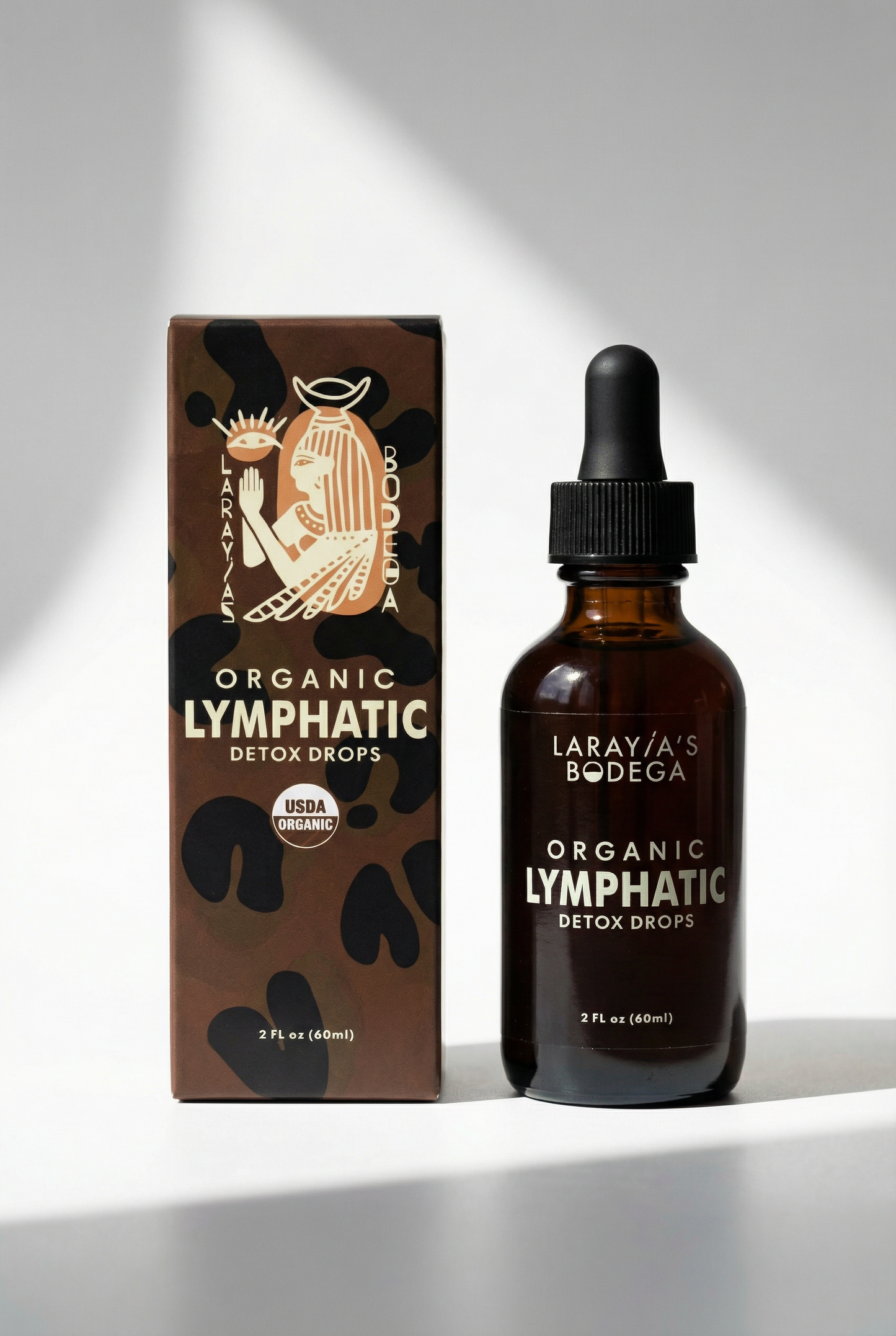 Organic lymphatic detox drops