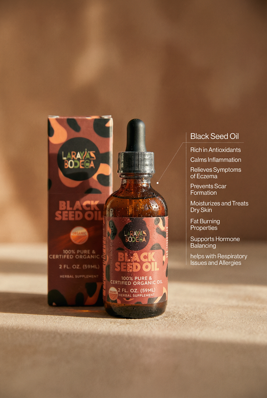 Black seed oil drops