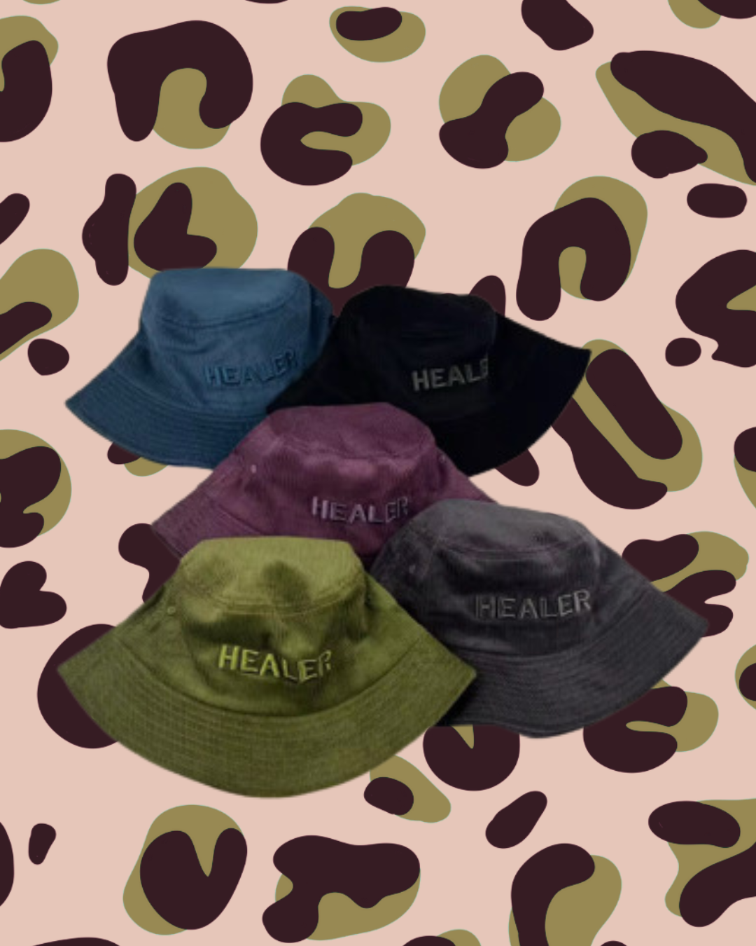 Healer corduroy bucket hat