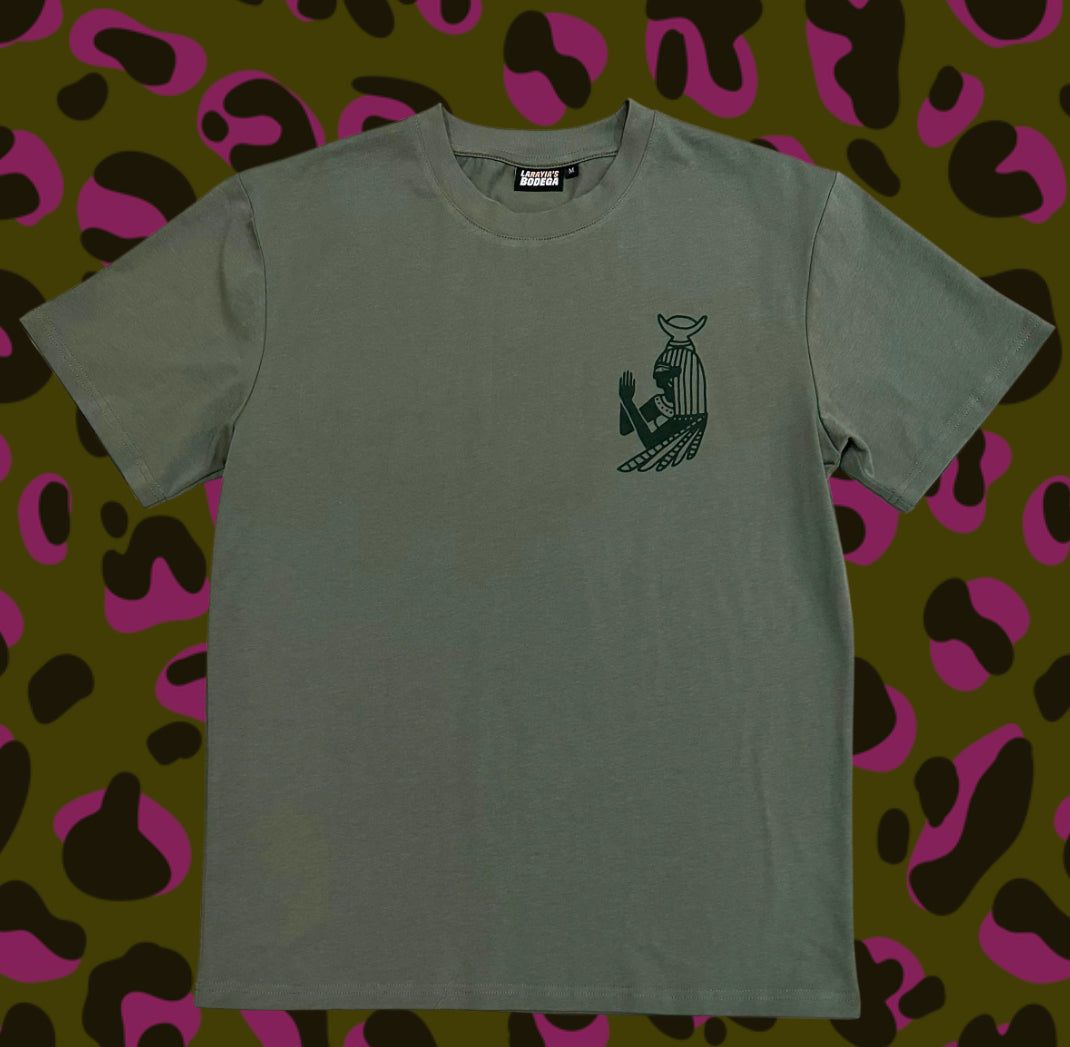 Isis short sleeve tee in garden sage
