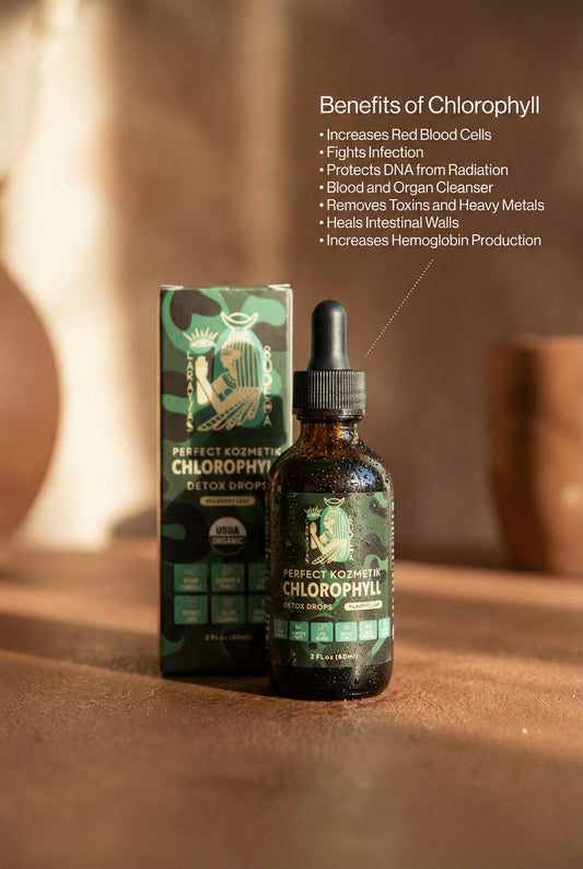 Chlorophyll drops