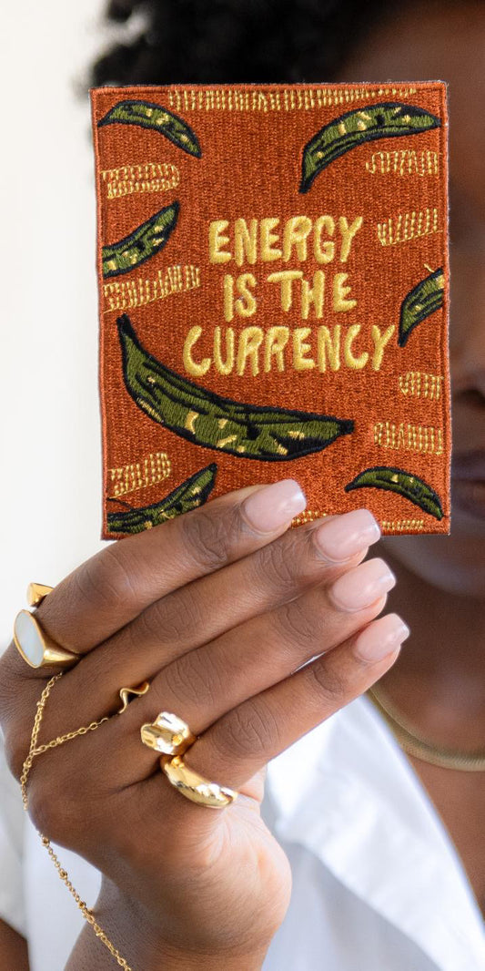 Energy is the Currency Platano Patch