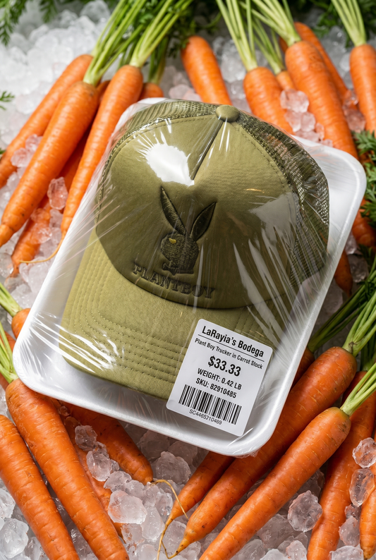 Plant Boy Trucker Hat in Lemongrass