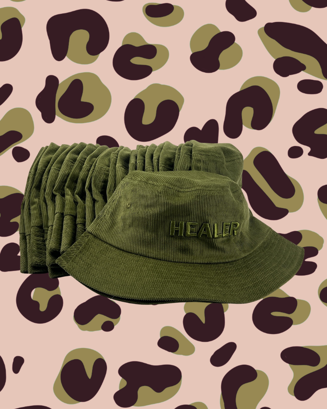 Healer corduroy bucket hat
