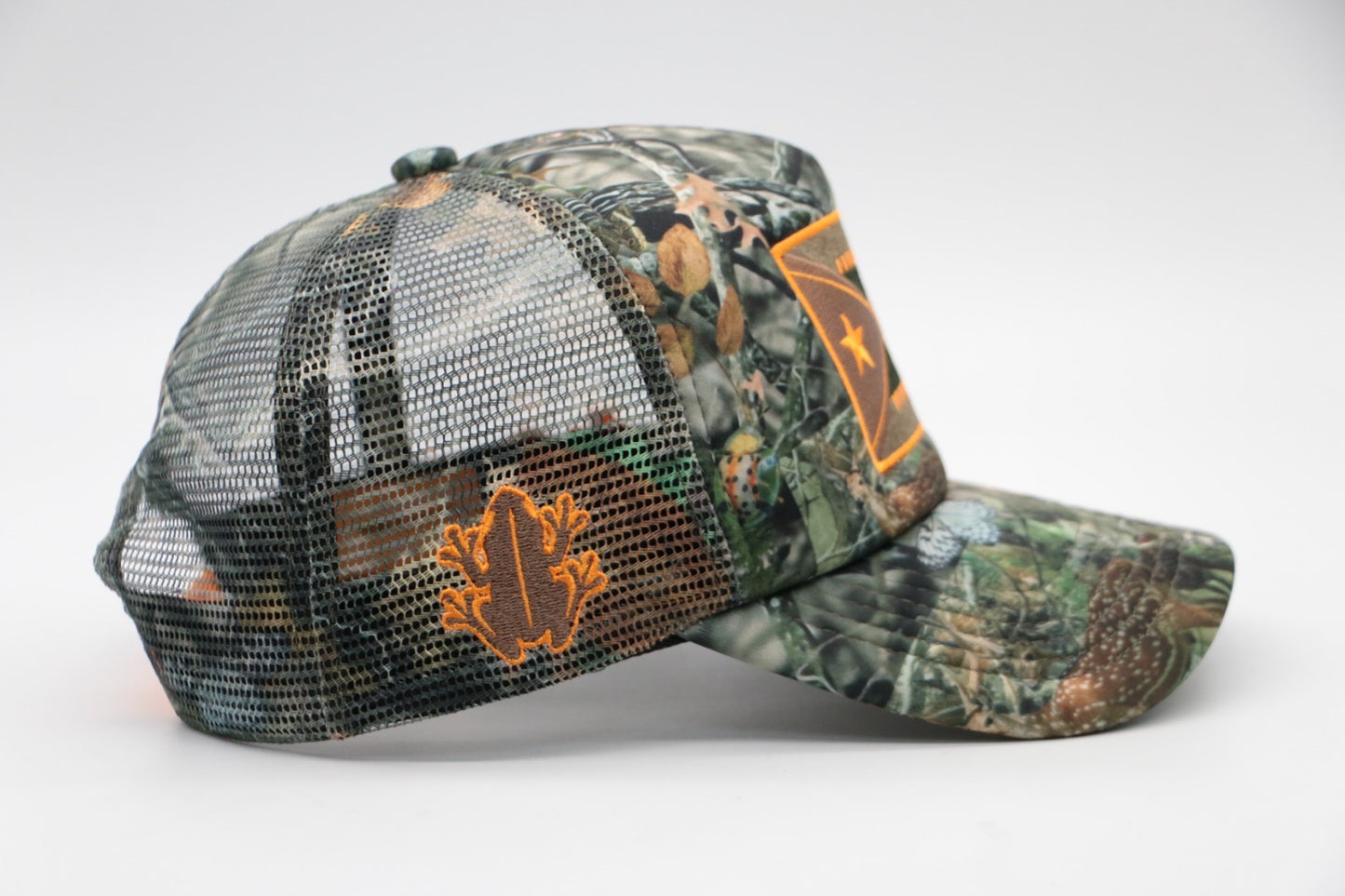 Puerto Rico flag forager trucker hat