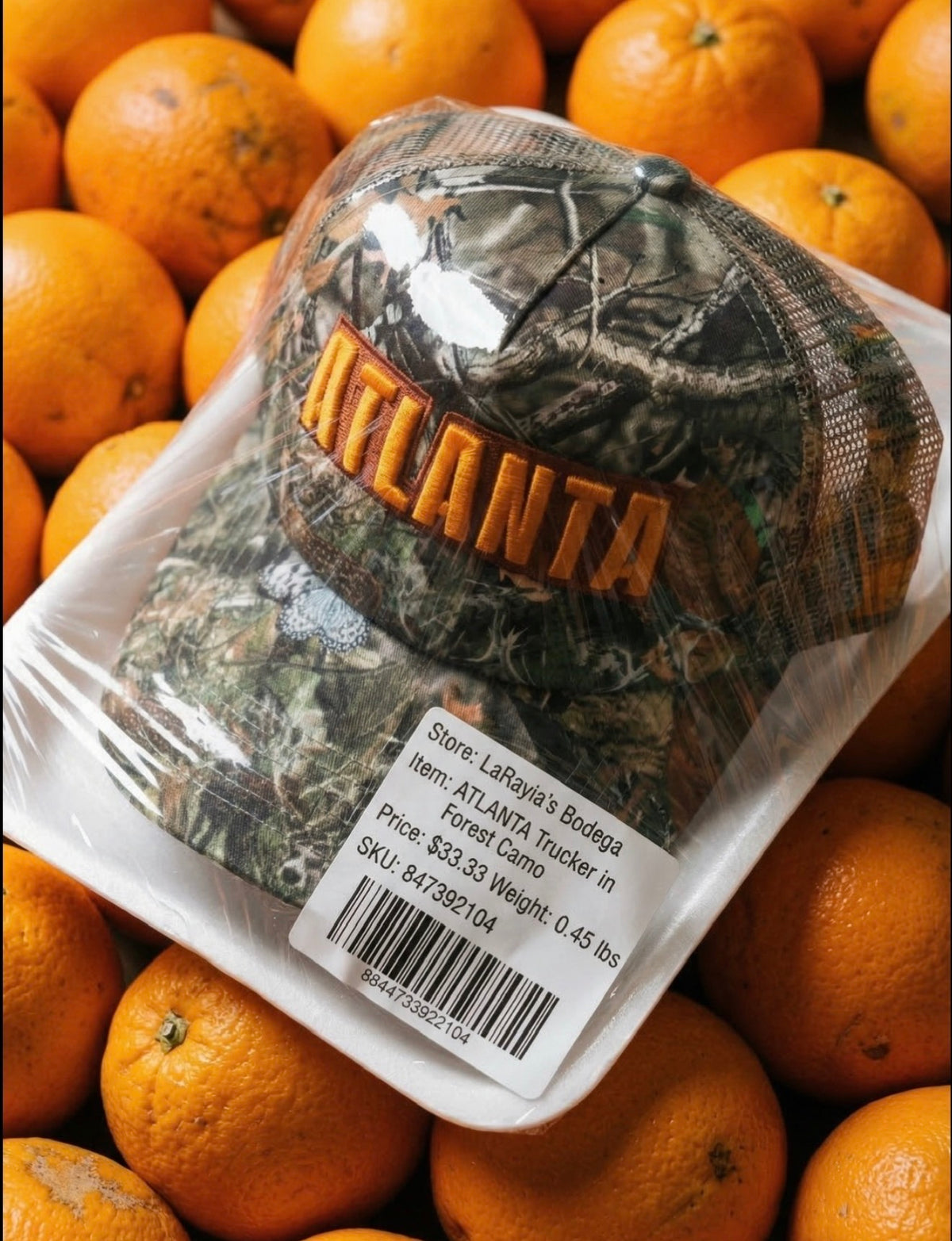 ATLANTA forager trucker hat