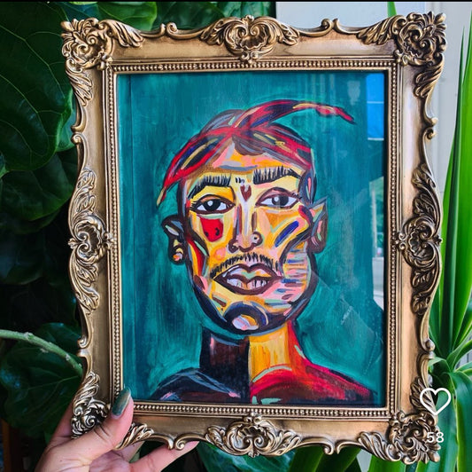 Ghetto Gospel: TUPAC 8x10 Gallery Paper Art Print