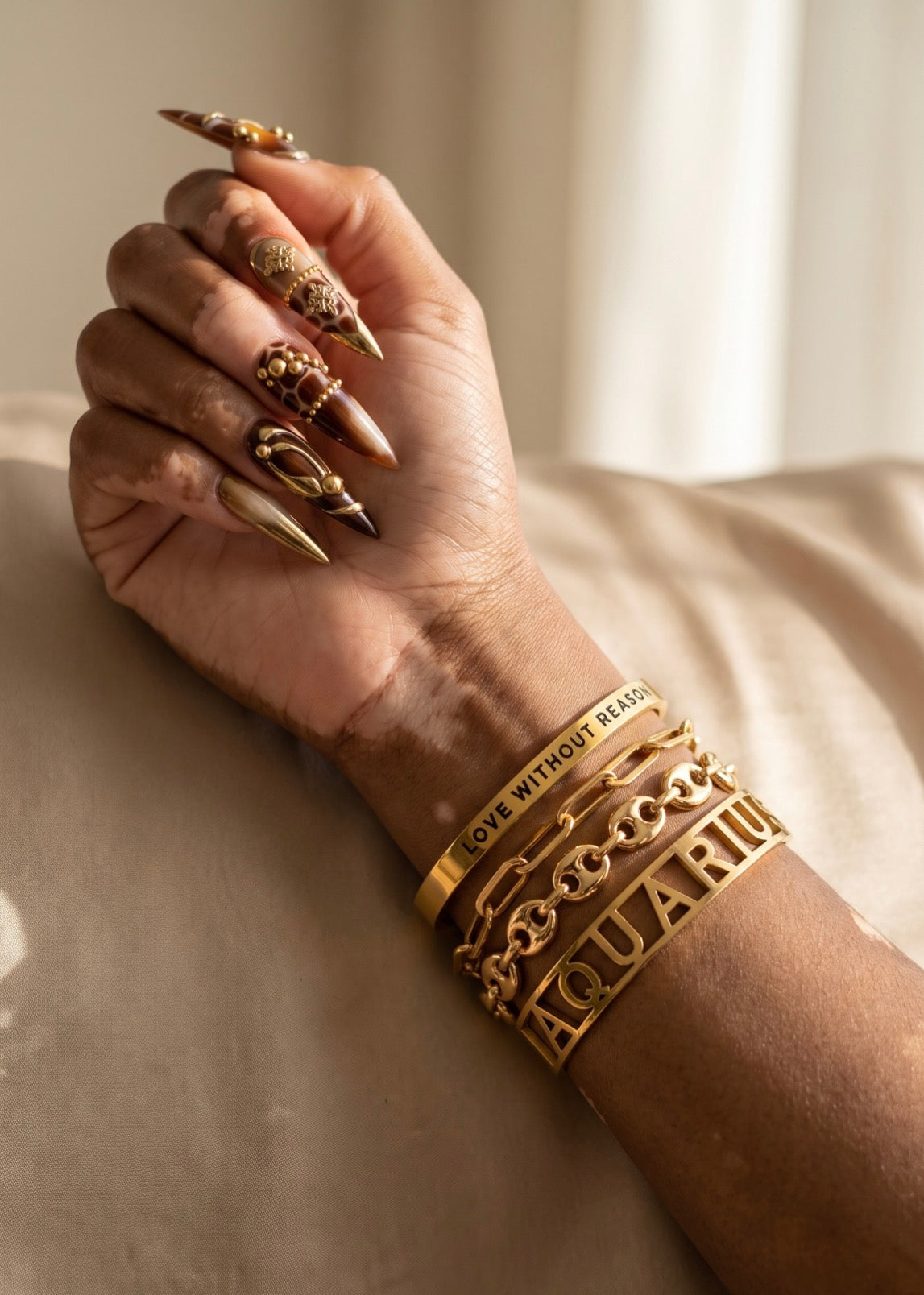 ZODIAC BANGLE in GOLD