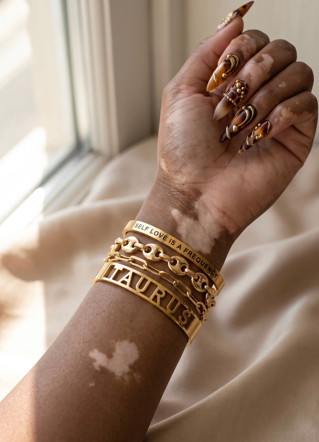 ZODIAC BANGLE in GOLD