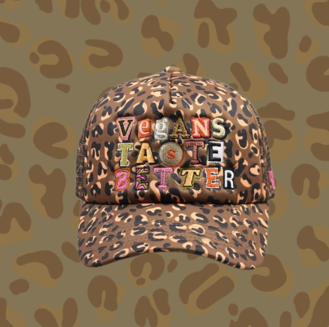 Vegans Taste Better, Leopard Trucker