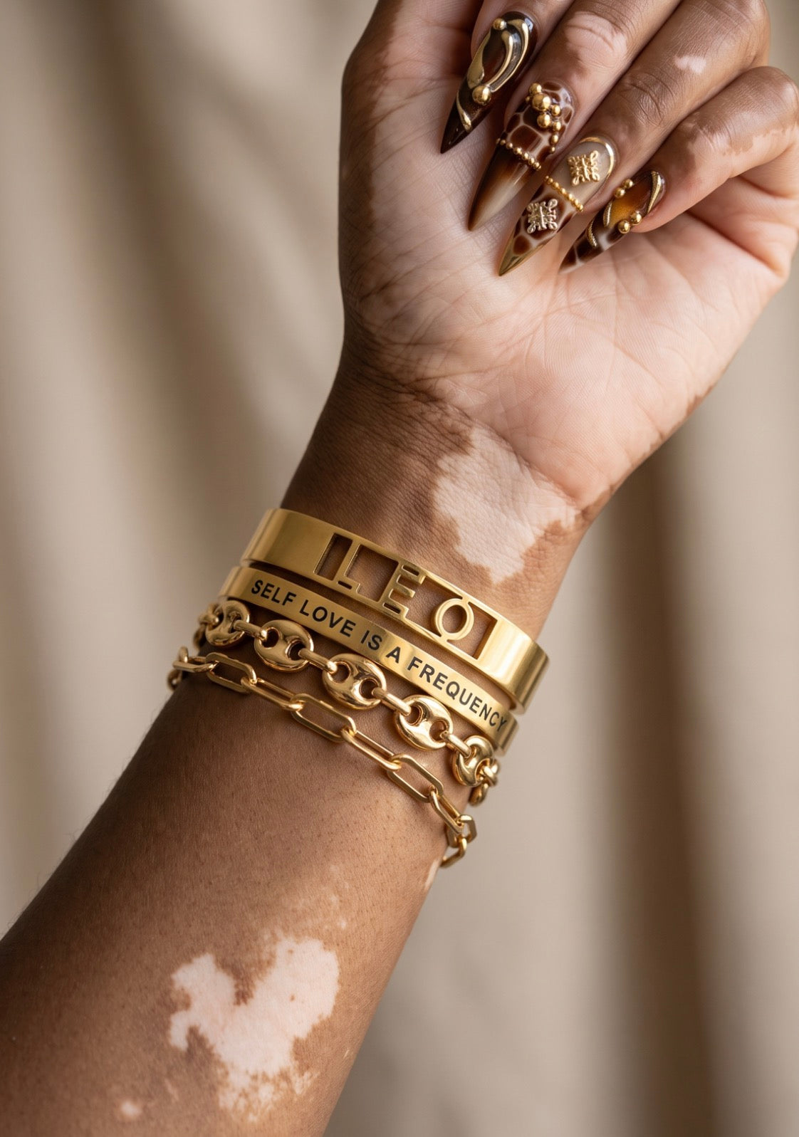 ZODIAC BANGLE in GOLD