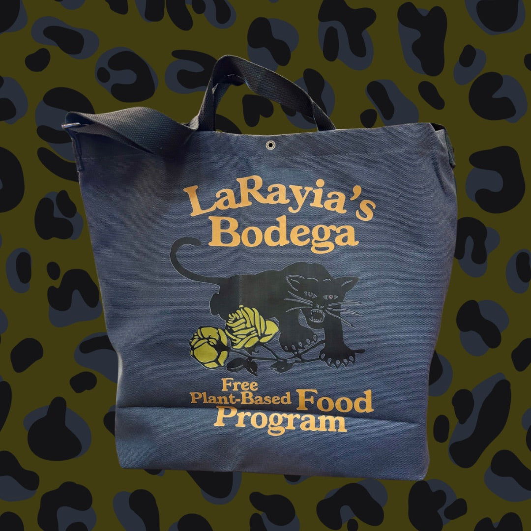 LaRayia’s Bodega Panther Rose Tote Bag