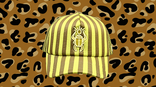 Scarab Stripe Trucker