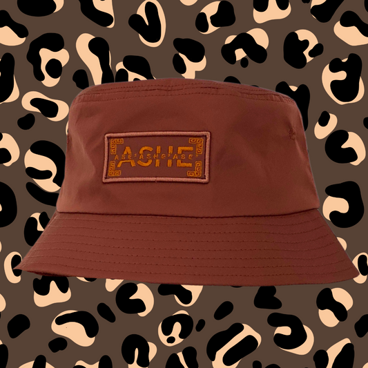 Ashe’ Ase Bucket Hat in Goji Berry
