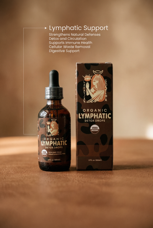 Organic lymphatic detox drops