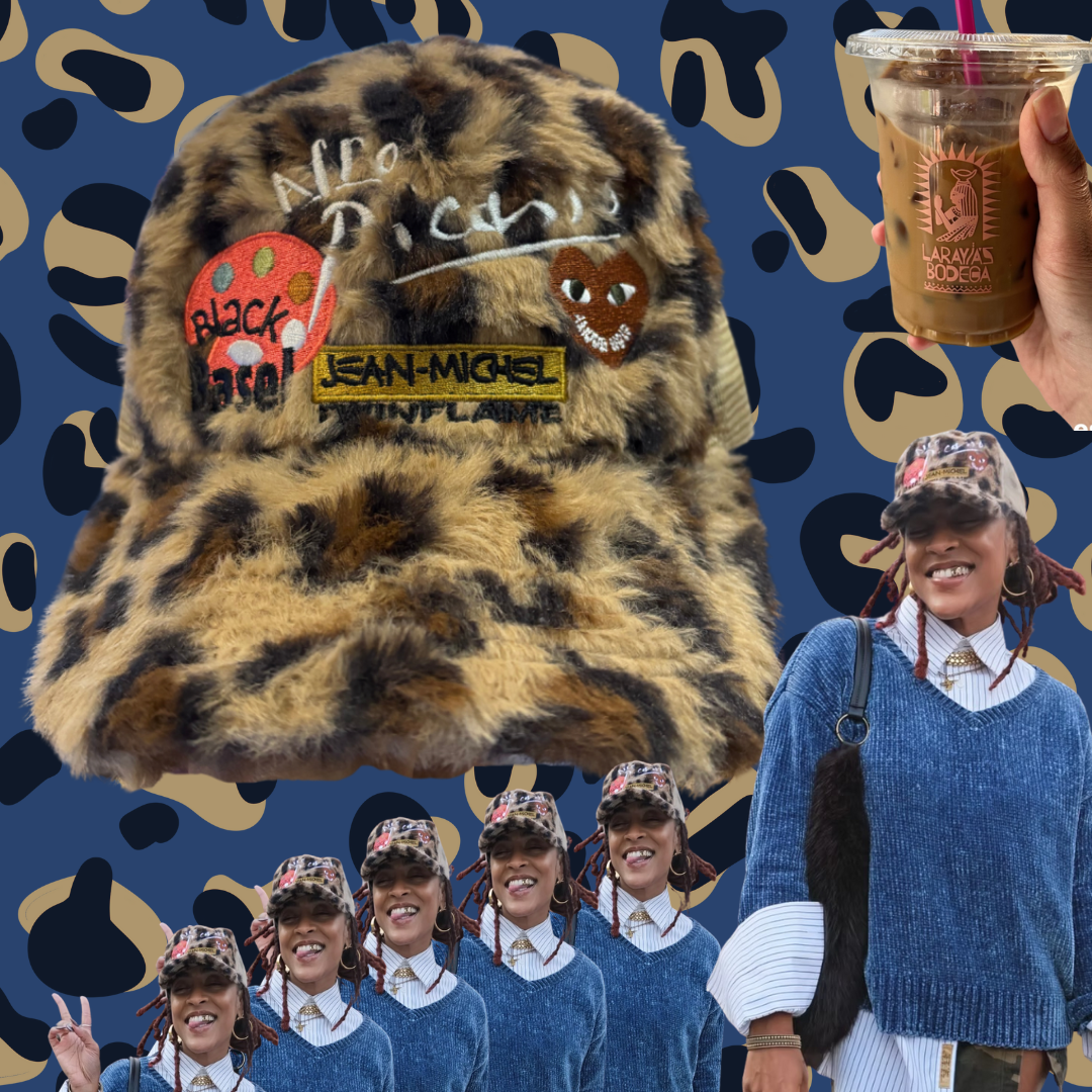 Afro Picasso Teddy Fuzz Trucker Hat